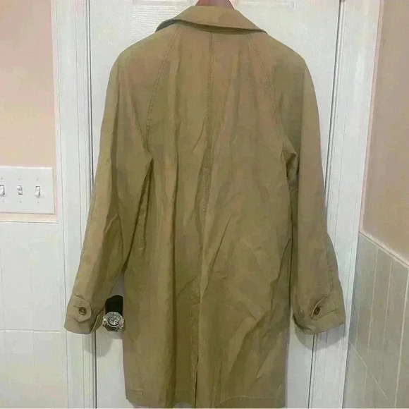 Vintage Old Navy Khaki Trench Coat Size M - Picture 6 of 10